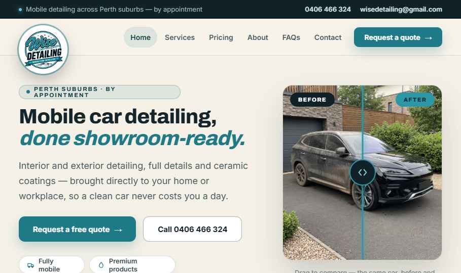 Homepage preview of the Elemental concept
