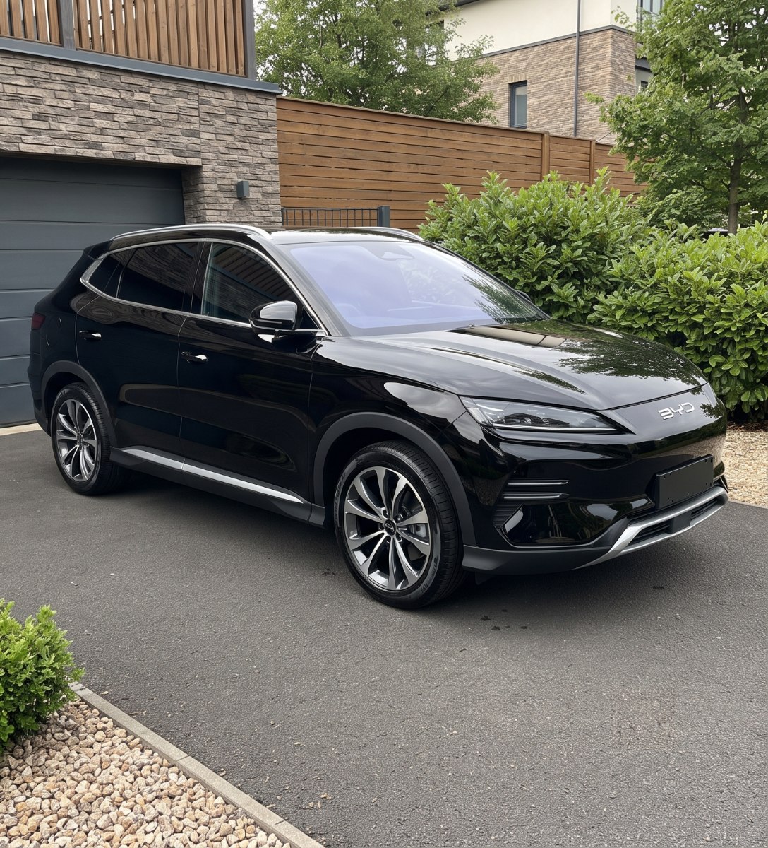 After — freshly detailed, glossy paintwork